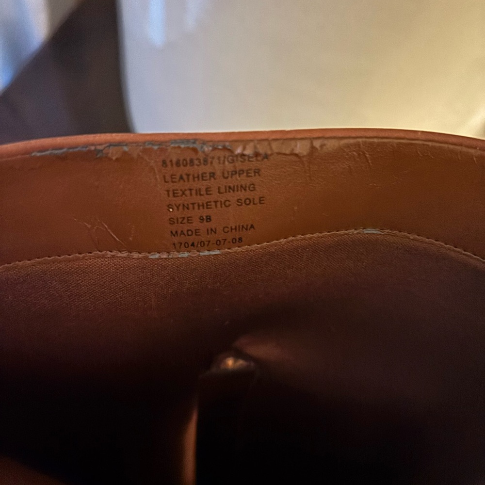 American Living Brown Heeled Boots - Picture 6 of 8
